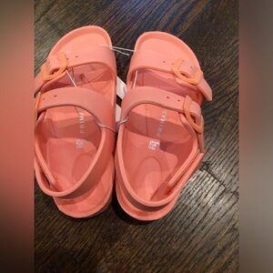 Primark - Orange Foam Sandals with buckle